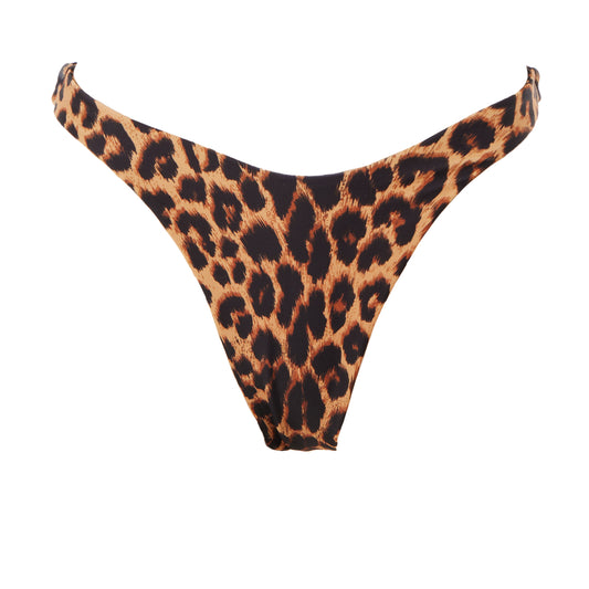 TAYLOR HIGH WAIST BOTTOMS - LEOPARD