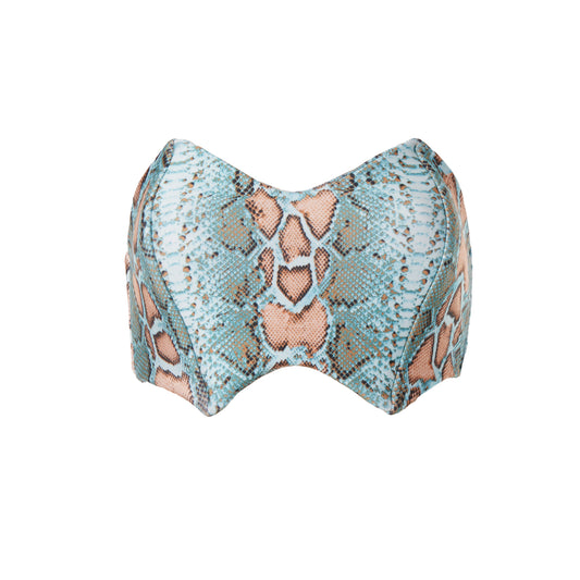 CORSICA CORSET BLUE SNAKE